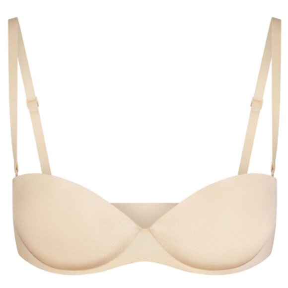 Skims Ultimate Strapless Push-up Bra - 38D - SAND - NWT